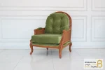 مبل کلاسیک و جدید ۷ نفره کاجی روما و کینگ خرید مبل باروس 110 (3)