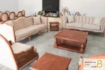 مبل کلاسیک و راحتی ۸ نفره گندم و جورجیا چستر شیاره و روما کد ۲ خرید مبل باروس 112 (3)