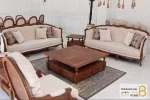 مبل کلاسیک ۸ نفره معروف راشل و مبل تک نفره روما خرید مبل باروس 11123 (3)