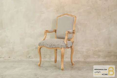 مبل ۱۰ نفره نئوکلاسیک ابزاری کویین و صندلی فرانسوی خرید مبل باروس 11 (5)