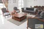 مبل ۸ نفره کلاسیک گندم و مبل چستر نیکا و روما و فرانسوی خرید مبل باروس 1 (2)