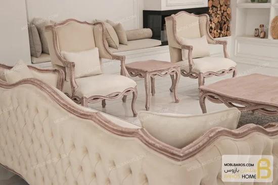 مبلمان کلاسیک ابزاری ایتالیایی پاسنگ کد ۵ خرید مبل باروس 1 (4)
