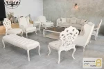مبلمان کلاسیک و سلطنتی ترکیبی مدل ابزاری و کینگ و لورنزو خرید مبل باروس 112 (1)