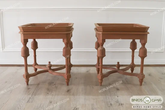 میز عسلی و کنار مبلی آنجل مربعی باروس01 (1)