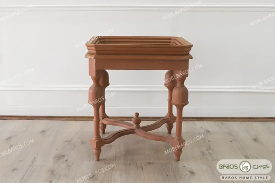 میز عسلی و کنار مبلی آنجل مربعی باروس01 (2)