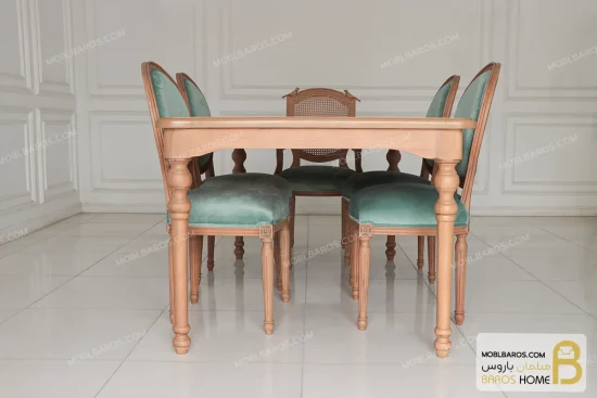 میز ناهار خوری ۶ نفره سفارشی و شیک روتی و صندلی راشل خرید مبل باروس 1 (3)