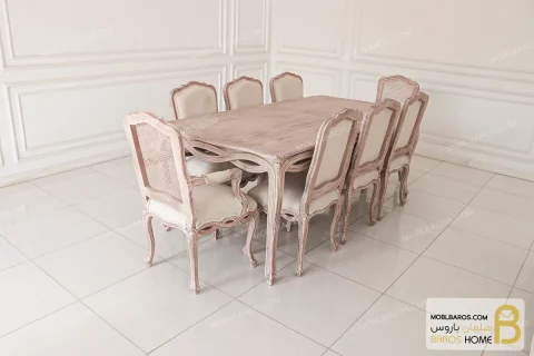 میز ناهارخوری ابزاری پاسنگ ایتالیایی کد ۴ خرید مبل باروس 1 (3)
