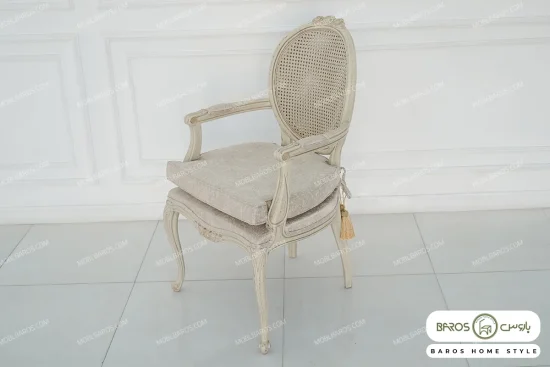 میز ناهارخوری کلاسیک و چوبی مدل لورنزو خرید مبل باروس 39392 (3)