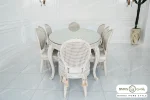 میز ناهارخوری کلاسیک و چوبی مدل لورنزو خرید مبل باروس 39392 (5)