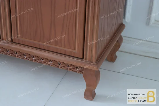 میز کنسول چوبی اتاق کودک و نوازد جدید مونیکا کد ۳ خرید کنسول باروس (4)