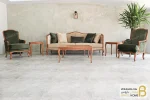 خرید مبل ست مبلمان نئوکلاسیک ترکیبی گندم روما و فرانسوی کد ۵ خرید مبل باروس 2546 (5)