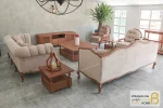 ست مبلمان ترکیبی گندم و چستر شیاره کد ۴ خرید مبل باروس 253 (2)