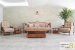 ست مبلمان ترکیبی گندم و چستر شیاره کد ۴ خرید مبل باروس 253 (7)