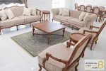 ست مبلمان کلاسیک ترکیبی مدل راشل پلاس و چستر کد ۶ خرید مبل باروس ۱۰۱۲ (2)