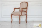 میز ناهارخوری ظریف روتی با صندلی فرانسوی کد ۵-حرید مبل باروس ۱۰۱۲