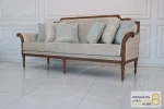 ست مبلمان ۷ نفره ترکیبی کلاسیک کینگ و کاناپه کارن خرید مبل باروس 252 (1)