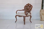 ست مبلمان ۷ نفره ترکیبی کلاسیک کینگ و کاناپه کارن خرید مبل باروس 252 (6)