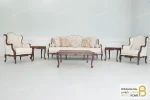 ست مبلمان ۷ نفره کلاسیک منبت چوبی رومینا کد ۵ خرید مبل باروس 36 (3)