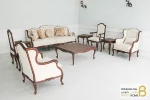 ست مبلمان ۷ نفره کلاسیک منبت چوبی رومینا کد ۵ خرید مبل باروس 36 (7)