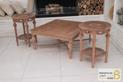 ست میز جلومبلی و عسلی مایرا خرید میز عسلی باروس 45 (3)
