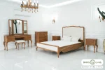 سرویس خواب دو نفره و بزرگسال شاین رنگ روشن خرید مبل باروس 43949 (2)