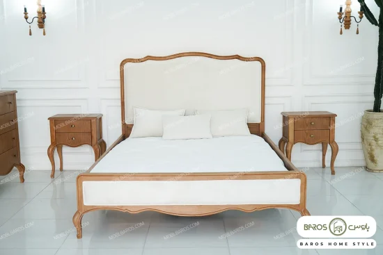 سرویس خواب دو نفره و بزرگسال شاین رنگ روشن خرید مبل باروس 43949 (5)