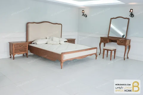 سرویس خواب دو نفره و بزرگسال شاین کد ۷ خرید تخت خواب باروس 456 (1)