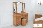 سرویس خواب دو نفره چوبی با کشو مخفی مدل پانیذ سفارشی کد ۳ خرید باروس 59 (3)