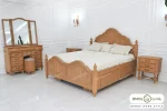 سرویس خواب دو نفره چوبی با کشو مخفی مدل پانیذ سفارشی کد ۳ خرید باروس 59 (5)
