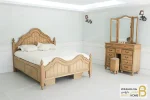 سرویس خواب دو نفره چوبی با کشو مخفی مدل پانیذ سفارشی کد ۳ خرید مبل باروس 14 (1)