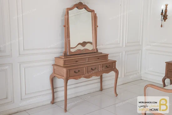 سرویس خواب چوبی دو نفره بزرگسال راشل کد ۱۴ خرید سرویس خواب باروس 58 (2)