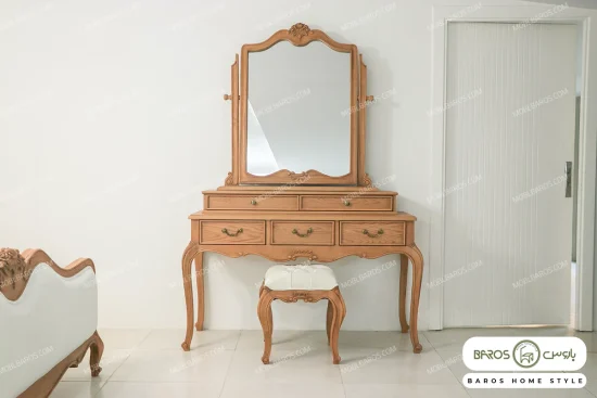 سرویس خواب چوبی دو نفره بزرگسال راشل کد ۱۴+خرید باروس (10)