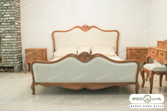 سرویس خواب چوبی دو نفره بزرگسال راشل کد ۱۴+خرید باروس (4)