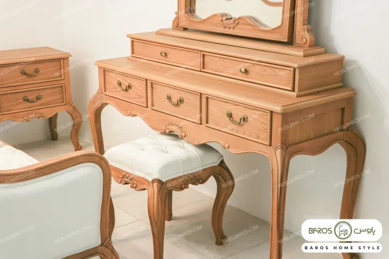 سرویس خواب چوبی دو نفره بزرگسال راشل کد ۱۴+خرید باروس (6)