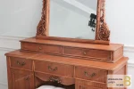 سرویس خواب چوبی راشل با آینه برلیان کد ۱۵ خرید سرویس خواب باروس 65 (5)