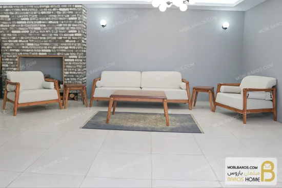 مبل راحتی و مدرن شیک ۸ نفره لیدی کد ۲ خرید مبل باروس 556 (4)