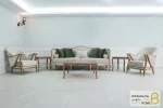مبل راحتی و نئو کلاسیک ترکیبی گندم و پیکو خرید مبل باروس 45 (3)