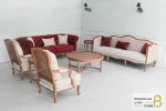 مبل راحتی و کلاسیک گندم و جورجیا چستر کد ۲ خرید مبل باروس 659 (1)