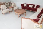 مبل راحتی و کلاسیک گندم و جورجیا چستر کد ۲ خرید مبل باروس 659 (2)