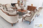 مبل نئو کلاسیک ۷ نفره جورجیا و کویین و فرانسوی خرید مبل باروس 365 (2)
