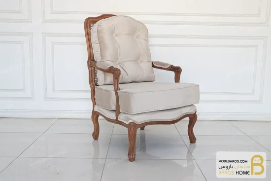 مبل نئو کلاسیک ۷ نفره جورجیا و کویین و فرانسوی خرید مبل باروس 365 (9)