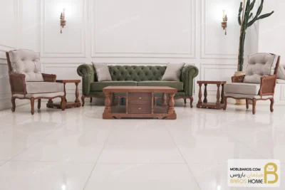 مبل نئوکلاسیک ترکیبی با مبل فرانسوی جدید خرید مبل باروس 69 (10)