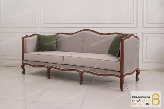 مبل نئوکلاسیک ترکیبی با مبل فرانسوی جدید خرید مبل باروس 69 (2)