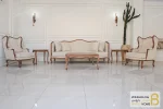 مبل نئوکلاسیک و مدرن گندم با مبل تک کویین و فرانسوی کد ۴ خرید مبل باروس 56 (5)