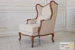 مبل نئوکلاسیک و مدرن گندم با مبل تک کویین و فرانسوی کد ۴ خرید مبل باروس 56 (8)