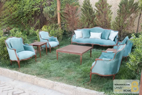 مبل ۷ نفره ایتالیایی لورنزو تایپ B کد ۳ خرید مبل باروس 245 (1)
