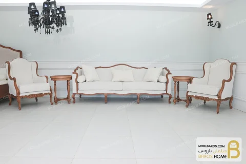 مبل ۷ نفره نئوکلاسیک مدل ابزاری و رومینا کد ۱ خرید مبل باروس 24 (5)