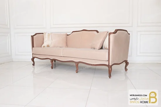 مبل ۸ نفره ترکیبی نئوکلاسیک چستر و روتی خرید مبل باروس 25 (8)