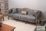 مبل ۸ نفره کلاسیک ابزاری به همراه مبل تک نفره روما خرید مبل باروس 25 (2)