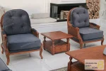 مبل ۸ نفره کلاسیک گندم و مبل تک روما کد ۲ خرید مبل باروس ۱۲۱۰ (3)